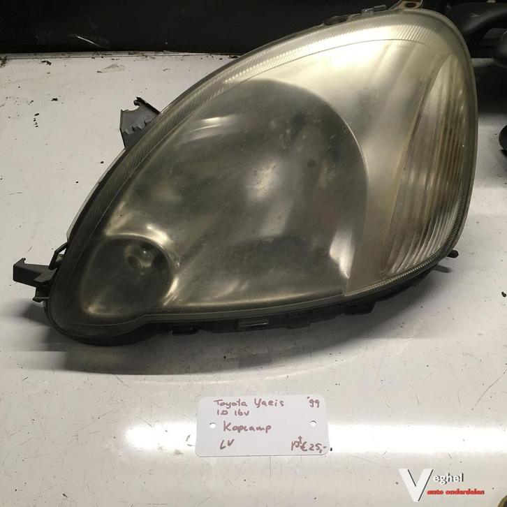 Toyota Yaris 1.0 16v 1999 2500189  Koplamp Linksvoor of Rech, Auto-onderdelen, Verlichting, Gebruikt, Ophalen of Verzenden