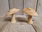 Houten paddenstoelen, Ophalen of Verzenden, Zo goed als nieuw