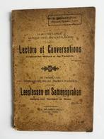 Antiek boek - Leeslessen en Samenspraken (1922), Ophalen of Verzenden