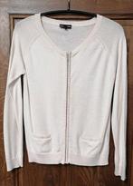 Beige zomer cardigan met rits en kleine zakjes, L, Vêtements | Femmes, Pulls & Gilets, Enlèvement ou Envoi, Comme neuf, Beige