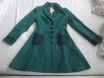 nieuwe mantel vintage stijl, Kleding | Dames, Jassen | Winter, Ophalen of Verzenden, Nieuw, Maat 36 (S), Groen