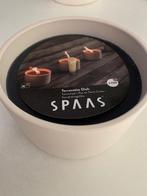 Spaas Terracotta Schaal Zwart/Wit 14x8cm -, Ophalen, Schaal