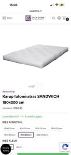 Karup futonmatras SANDWICH 180/200 cm, Huis en Inrichting, Slaapkamer | Matrassen en Bedbodems, Ophalen, Zo goed als nieuw, 200 cm