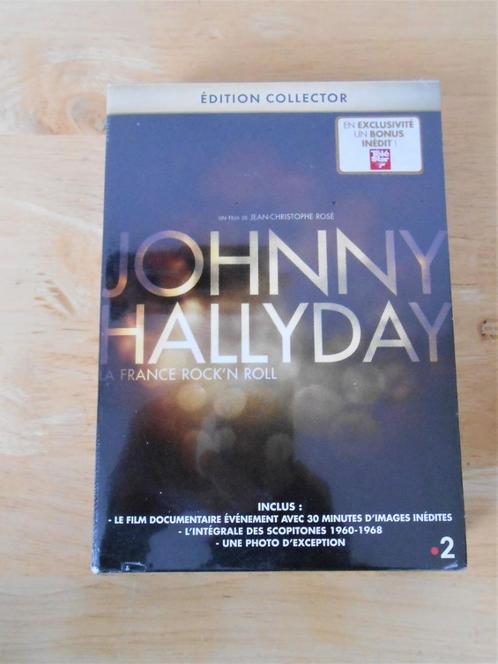 Johnny Hallyday, box 2 dvd "La France Rock'n'roll", Cd's en Dvd's, Dvd's | Muziek en Concerten, Nieuw in verpakking, Muziek en Concerten