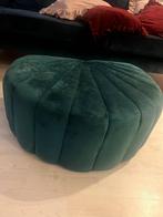 Poef Maisons du Monde - schelp vorm, Ophalen, Gebruikt, Glamour, boudoir, hollywood regency, vintage, Stof