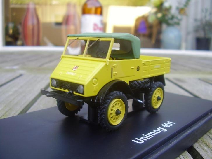 Mercedes Unimog 401, Hobby en Vrije tijd, Modelauto's | Overige schalen, Nieuw, Auto, Verzenden
