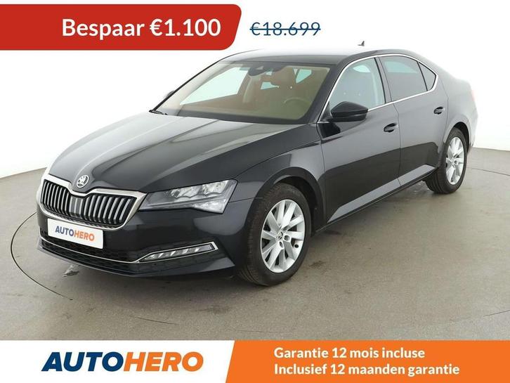 Skoda Superb 1.5 TSI ACT Style (bj 2019, automaat), Auto's, Skoda, Te koop, Superb, ABS, Achteruitrijcamera, Airbags, Airconditioning