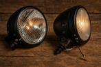Zwarte Spotlights - 120 mm | USA-Stijl | E-Keur., Motoren, Accessoires | Overige, Verzenden, Nieuw