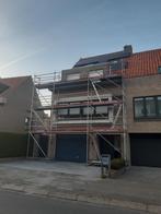 stelling te huur, Doe-het-zelf en Bouw, Steigers, Ophalen of Verzenden, Zo goed als nieuw, Gevelsteiger, 5 meter of hoger