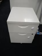 Nachtkastje mobiel met 2 laden, Minder dan 45 cm, Metaal of Aluminium, Qw, Zo goed als nieuw