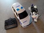 politiewagen met afstandsbediening + politie agent op moto, Kinderen en Baby's, Speelgoed |Speelgoedvoertuigen, Afstandsbediening