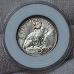 Leopold II - 50 cent 1901 - kwaliteit!, Postzegels en Munten, Munten | België, Ophalen of Verzenden