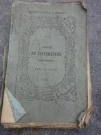 Traité de littérature par Lefranc — 1844, Enlèvement ou Envoi