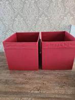 2 roze manden Ikea voor kallax kast, Zo goed als nieuw, Ophalen