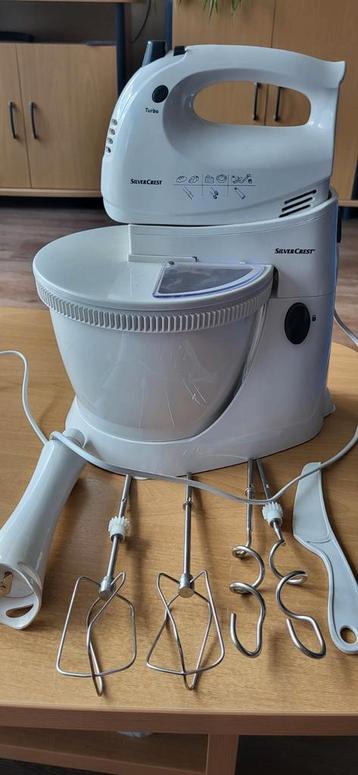 Set mixer SilverCrest, Résiste au lave-vaisselle, Enlèvement ou Envoi, Comme neuf, 3 vitesses ou plus