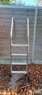 Zwembadladder 4 treden, Tuin en Terras, Ophalen, Ladder