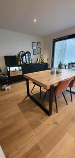 Dressoir + tafel met 4 stoelen, Huis en Inrichting, Ophalen, Gebruikt, Modern, 4 tot 6 stoelen