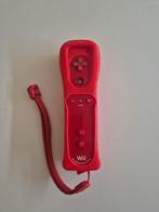 Wii motion plus controller rood + hoes, Ophalen of Verzenden, Zo goed als nieuw