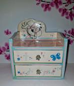 🩵 Diddl et Diddlina, Bijoux, Sacs & Beauté, Enlèvement ou Envoi, Autres couleurs, Avec miroir(s), Utilisé