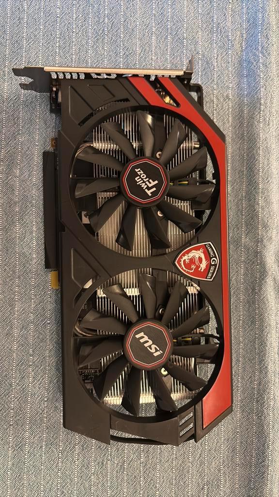GPU nvidia GTX750TI MSI gaming, Informatique & Logiciels, Cartes vidéo, Utilisé, Nvidia, PCI-Express 3.0, GDDR5, HDMI, DVI, VGA