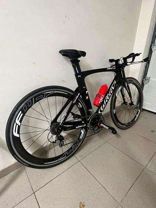 Willier Twin Blade maat S (tijdrit/Triatlonfiets), Fietsen en Brommers, Fietsen | Racefietsen, Zo goed als nieuw, Carbon, Ophalen