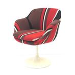 Vintage draaifauteuil space age jaren '60 '70 retro chair, Verzenden