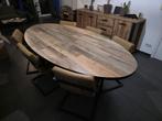 Tafel met 6 stoelen, Ophalen, Zo goed als nieuw