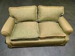 Canapé vintage 2 places vert olive 157 cm, 75 à 100 cm, 150 à 200 cm, Enlèvement, Utilisé