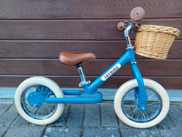 Blauwe loopfiets Trybike, Kinderen en Baby's, Speelgoed | Buiten | Voertuigen en Loopfietsen, Ophalen, Gebruikt, Loopfiets