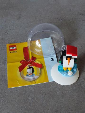853796 - Kerstversiering met pinguïn - LEGO