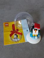 853796 - Kerstversiering met pinguïn - LEGO, Ensemble complet, Lego, Utilisé, Enlèvement ou Envoi