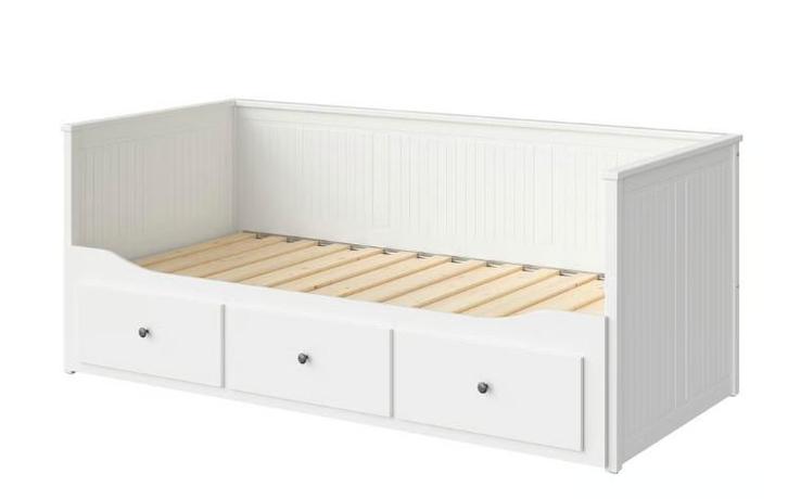 Lit Ikea Hemnes 80x200 *ÉTAT NEUF*, Maison & Meubles, Chambre à coucher | Lits, Comme neuf, Une personne, 80 cm, 200 cm, Bois