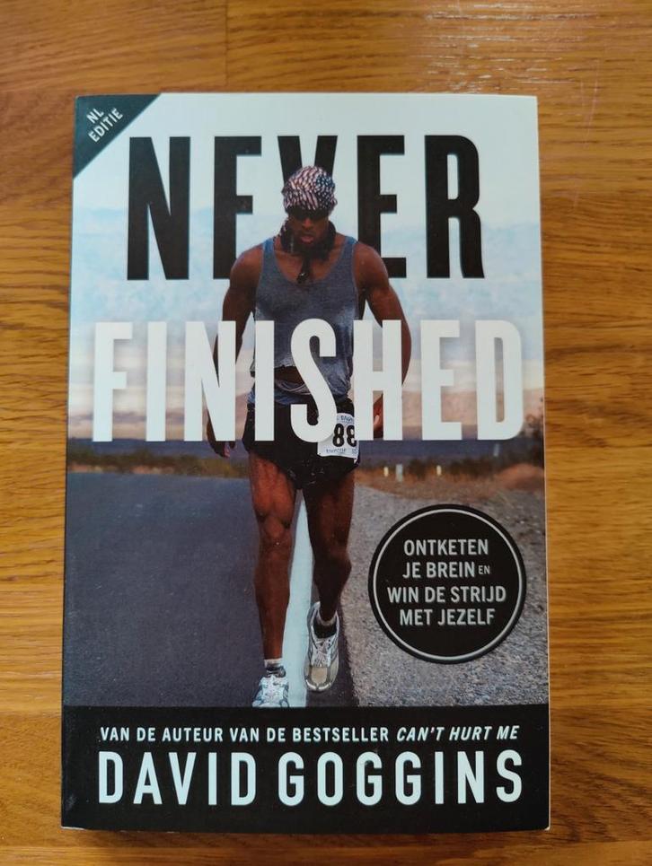 David Goggins - Never Finished, Livres, Psychologie, Enlèvement ou Envoi