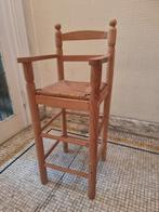 Kinderstoel met zitvlak van hout en stro, Kinderen en Baby's, Kinderstoelen, Ophalen, Gebruikt
