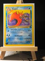 Kingler 38/62 Fossil 1Ste editie (NL), Hobby en Vrije tijd, Verzamelkaartspellen | Pokémon, Ophalen, Zo goed als nieuw, Losse kaart