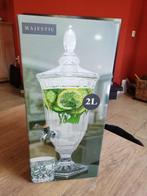 Glazen limonade tap, Verzamelen, Glas en Drinkglazen, Ophalen, Nieuw