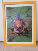 Kader met Anne Geddes puzzel, Huis en Inrichting, Woonaccessoires | Lijsten, Ophalen, Gebruikt, 75 cm of meer, 50 tot 75 cm