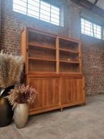 Vitrine/meuble buffet en teck LIVRAISON GRATUITE, Maison & Meubles, Armoires | Vitrines, Teck, 25 à 50 cm, Avec tablette(s), 150 à 200 cm