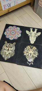 Te koop 10 canvaskaders, Ophalen, Zo goed als nieuw