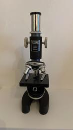 vintage microscoop Viking, Audio, Tv en Foto, Optische apparatuur | Microscopen, Gebruikt, Ophalen of Verzenden, Minder dan 400x