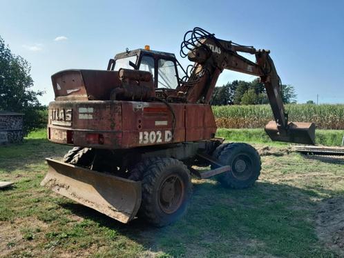 bandenkraan Atlas 1302D, Zakelijke goederen, Machines en Bouw | Kranen en Graafmachines, Graafmachine, Ophalen