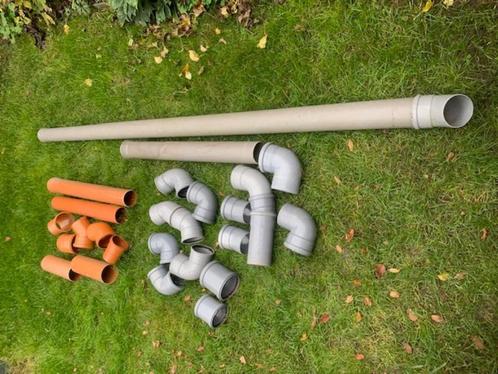 Pvc buizen en bochten 110 en 125, Doe-het-zelf en Bouw, Buizen en Afvoer, Bochten, PVC, Ophalen