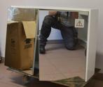 spiegelkast, Huis en Inrichting, Badkamer | Badkamermeubels, Ophalen, Spiegelkast, 50 tot 100 cm, Zo goed als nieuw