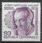 Oostenrijk 1983 - Yvert 1562 - Josef Matthias Hauer (ST), Timbres & Monnaies, Timbres | Europe | Autriche, Affranchi, Envoi