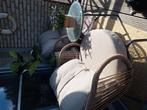 Mooi loungeset met bijpassend tafeltje, Tuin en Terras, Tuinsets en Loungesets, Ophalen, Zo goed als nieuw, Loungeset