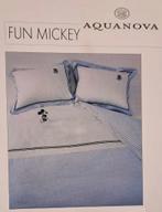 dekbedovertrek Mickey 200x220 mét 2 slopen en instopstrook., Huis en Inrichting, Ophalen, Blauw, Dekbedovertrek, Tweepersoons