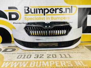 Bumper Skoda Fabia 3 Facelift 2018-2020 Voorbumper 2-H7-7626 beschikbaar voor biedingen