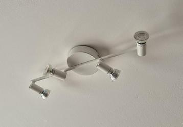 Spots - plafondlamp - bijna nieuw  beschikbaar voor biedingen