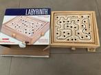 Houten labyrinth maze game doolhof, Een of twee spelers, Ophalen of Verzenden, Zo goed als nieuw