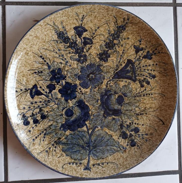 Sierschaal aardewerk (handgemaakt Italy), Antiek en Kunst, Antiek | Keramiek en Aardewerk, Ophalen